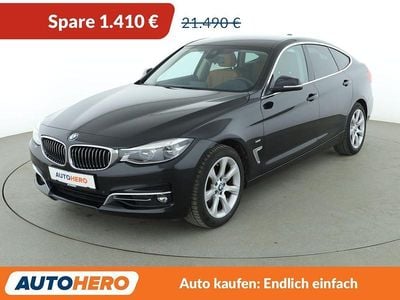 Brugt BMW 320 Gran Turismo Luxury Line 184 HK (135 kW) 2017 Sort Sedan