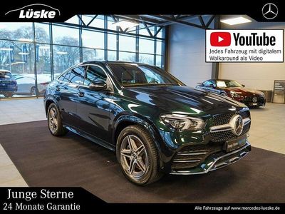 Gebraucht Mercedes GLE350 AMG line 194 PS (142 kW) 2019 Grün Coupé