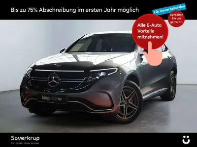 Gebraucht Mercedes EQC400 AMG 300 kW (408 PS) 2021 Grau metalliclack selenitgrau SUV