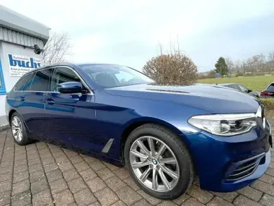 Begagnad BMW 520 Sport Line 190 HK (139 kW) 2018 Blå Kombi