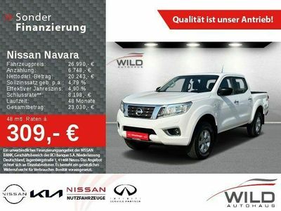 gebraucht Nissan Navara Acenta Double Cab 4x4 AHK Ladewanne AT-Reifen