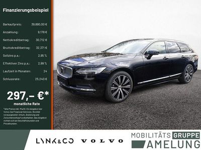 Schwarz Gebraucht 2024 Volvo V90 Plus Kombi | 39.890 € (Superpreis)