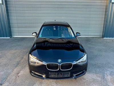Usata BMW 118 Sport Line 170 CV (125 kW) 2012 Nero Utilitaria