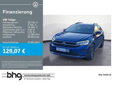 Gebraucht VW Taigo Life 95 PS (69 kW) 2024 Blau SUV