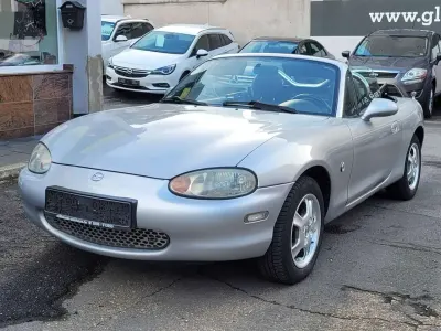 Gebraucht Mazda MX5 110 PS (80 kW) 2000 Silber Cabrio