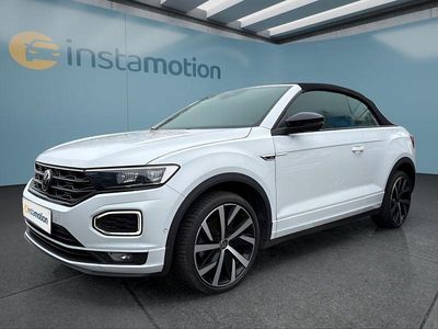 Gebraucht VW T-Roc Cabriolet 150 PS (110 kW) 2021 Weiß Cabrio