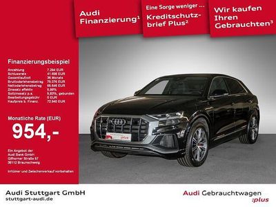 Gebraucht Audi Q8 S-Line 381 PS (280 kW) 2021 Schwarz SUV
