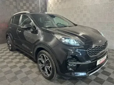 Brugt Kia Sportage GT-Line 136 HK (100 kW) 2019 Sort SUV