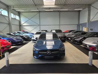 Gebraucht Mercedes CLA220 Shooting Brake Night 190 PS (139 kW) 2023 Denimblau  metalliclack Kombi
