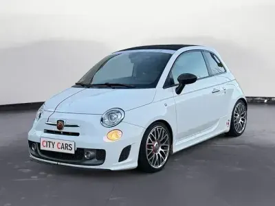 Second-hand Abarth 595C Turismo 160 CP (117 kW) 2014 Alb Cabrio