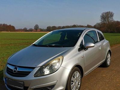 Gebraucht Opel Corsa 80 PS (58 kW) 2008 Silber Kleinwagen