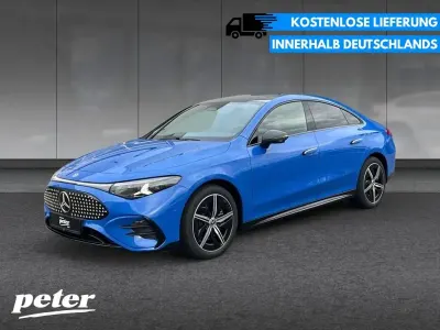 Second-hand Mercedes CLA 250+ AMG 200 kW (272 CP) 2025 Albastru Berlinǎ