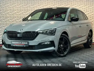Gebraucht Skoda Scala Monte Carlo 150 PS (110 kW) 2021 Steelgrau Kleinwagen