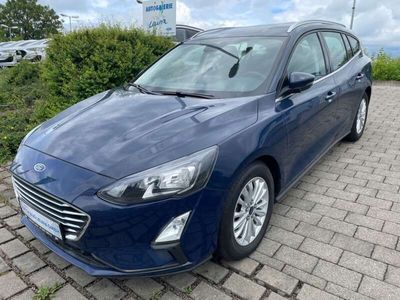 Gebraucht Ford Focus Titanium 120 PS (88 kW) 2020 Blau Kombi