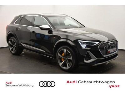 Schwarz Gebraucht 2021 Audi e-tron Sport SUV | 49.690 € (Teuer)