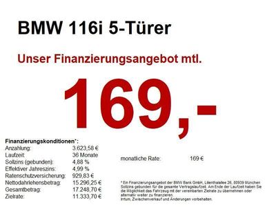 gebraucht BMW 116 i 5-Türer