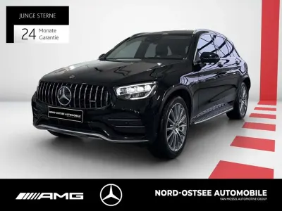 Gebraucht Mercedes GLC43 AMG AMG 390 PS (286 kW) 2022 Metalliclack obsidianschwarz SUV