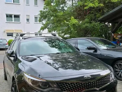 Gebraucht Kia Optima GT 245 PS (180 kW) 2018 Schwarz Kombi