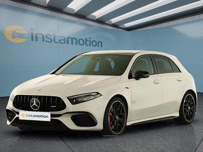 Weiß Gebraucht 2023 Mercedes A45 AMG AMG Kleinwagen | 51.299 € (Etwas zu teuer)