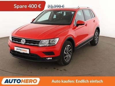 Gebraucht VW Tiguan Sound 150 PS (110 kW) 2018 Rot SUV