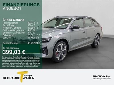 Grau Neu 2025 Skoda Octavia RS Kombi | 38.870 € (Superpreis)