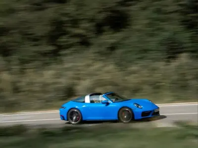 Gebraucht Porsche 911 Targa 4S 450 PS (330 kW) 2024 Blau Cabrio