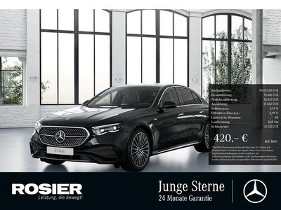 Gebraucht Mercedes E300 Advanced Plus 204 PS (150 kW) 2025 Schwarz / obsidianschwarz Limousine