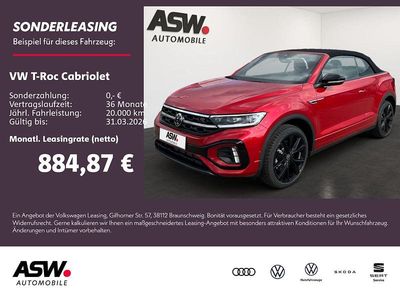 Nuova VW T-Roc R-line 150 CV (110 kW) 2025 Rosso SUV