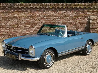 Gebraucht Mercedes SL280 1968 Blau Cabrio