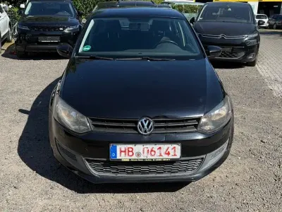 Gebraucht VW Polo Trendline 75 PS (55 kW) 2009 Schwarz Kleinwagen