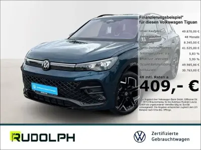 Gebraucht VW Tiguan R-line 193 PS (141 kW) 2025 Nightshade blue metallic SUV