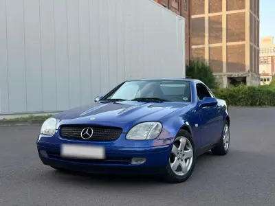 Gebraucht Mercedes SLK200 140 PS (102 kW) 2000 Blau Cabrio