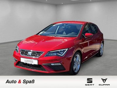 Usata Seat Leon FR 125 CV (91 kW) 2017 Rosso Berlina