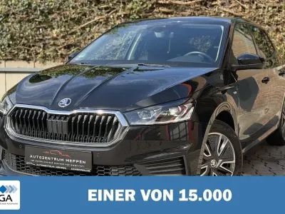 Gebraucht Skoda Fabia Tour 95 PS (69 kW) 2023 Schwarz metallic Kleinwagen