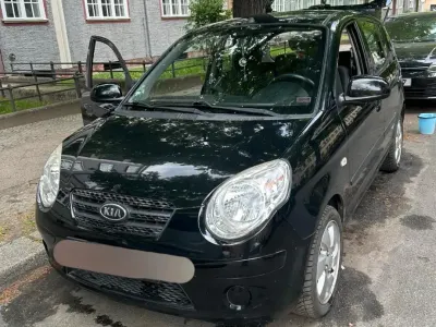 Brugt Kia Picanto 65 HK (47 kW) 2010 Sort Hatchback