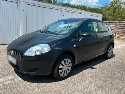 Gebraucht Fiat Grande Punto 77 PS (56 kW) 2007 Schwarz Kleinwagen