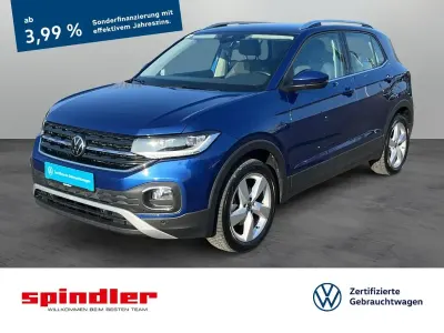 Używany VW T-Cross Style 110 KM (80 kW) 2022 Niebieski SUV