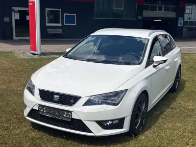 Gebraucht Seat Leon ST FR 125 PS (91 kW) 2015 Weiß Kombi