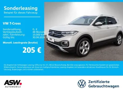Używany VW T-Cross Style 110 KM (80 kW) 2022 Szary SUV
