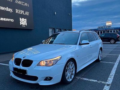 Gebraucht BMW 525 M Sport 177 PS (130 kW) 2009 Weiß Kombi