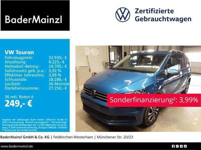 gebraucht VW Touran Touran Active1.5 TSI DSG Active 7-Sitz Nav SHZ Virtual