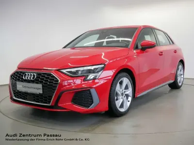 Brugt Audi A3 S-Line 110 HK (80 kW) 2022 Rød Sedan