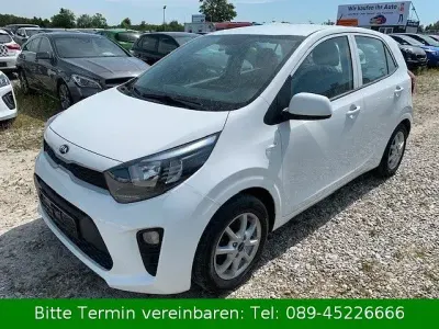 Gebraucht Kia Picanto 67 PS (49 kW) 2018 Weiß Kleinwagen