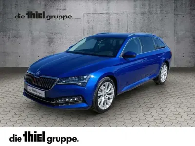 Gebraucht Skoda Superb Style 200 PS (147 kW) 2021 Blau Kombi