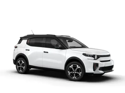 Neu Citroën C3 Aircross 2026 Polarweiß mit schwarzem dach SUV