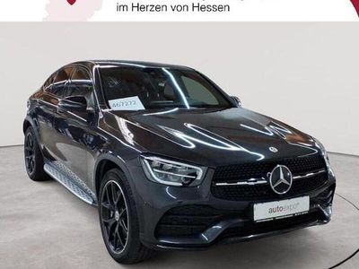 Gebraucht Mercedes GLC300 AMG line Plus 245 PS (180 kW) 2022 Graphitgrau metallic Coupé