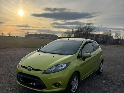 Gebraucht Ford Fiesta Titanium 82 PS (60 kW) 2009 Grün Kleinwagen