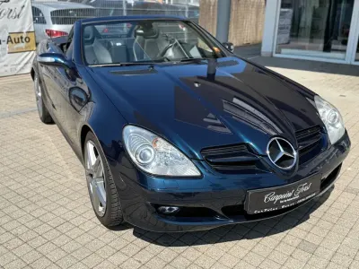 Gebraucht Mercedes SLK350 272 PS (200 kW) 2006 Blau Cabrio