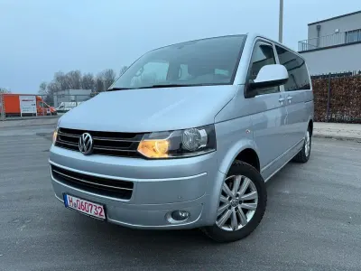 Usata VW T5 Highline 140 CV (102 kW) 2014 Argento Furgone