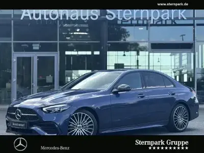 Gebraucht Mercedes C180 AMG line 170 PS (125 kW) 2025 Lack sodalithblau Limousine